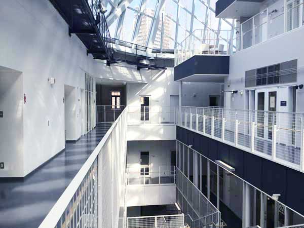 AIMR building with open ceiling